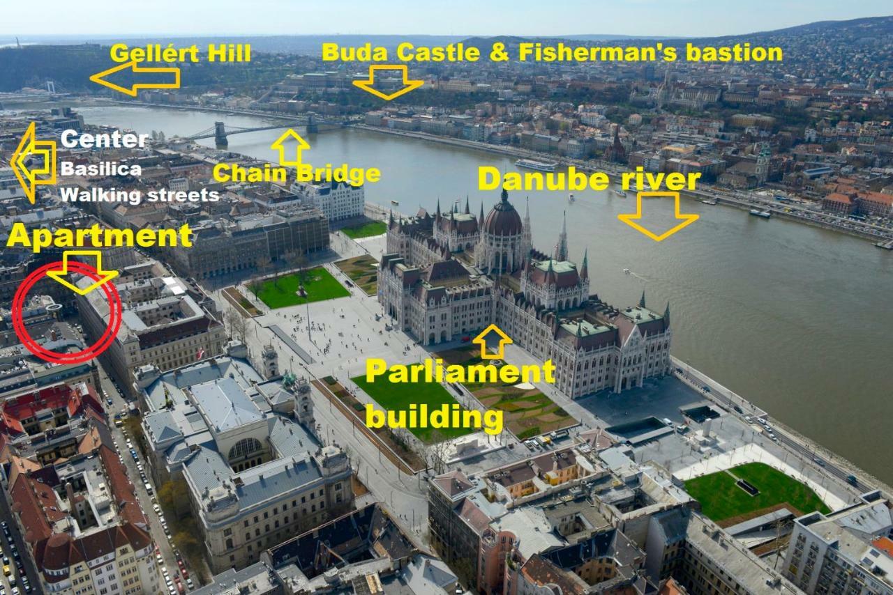 Apartment Szabadsag Ter Budapest Bagian luar foto